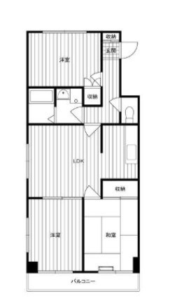 三浦マンション 103号室 間取り