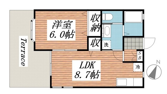 ファーストＭ＆Ｅ 101号室 間取り