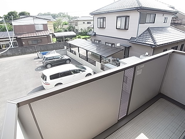 メゾンローレルⅡ ベランダ