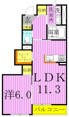Majestic　garden～マジェスティック　ガーデン～ 101号室 間取り