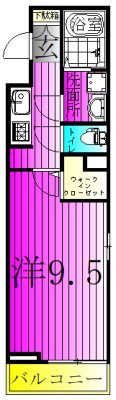 コンフォート.Ｔ 301号室 間取り
