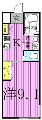Racine～ラシーヌ～ 101号室 間取り