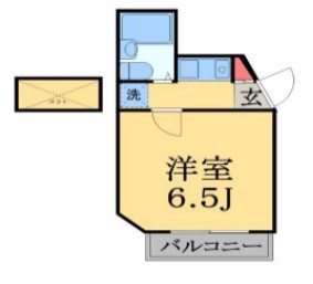 ジュネパレス松戸103 102号室 間取り