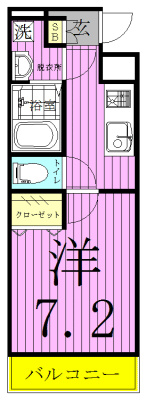 ソレイユ　ルブァン 303号室 間取り