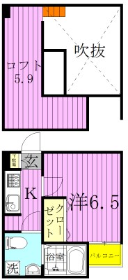 River Side Village　～リバーサイドビレッジ～ 101号室 間取り