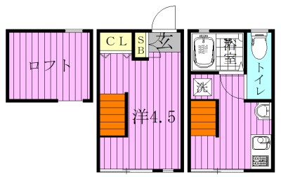 ティロ・フィナーレ松戸A 2号室 間取り