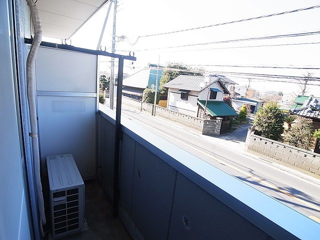 後関マンション ベランダ