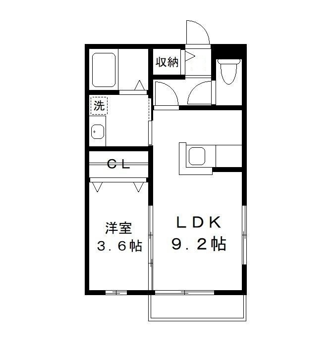 ユーミハイツ 201号室 間取り