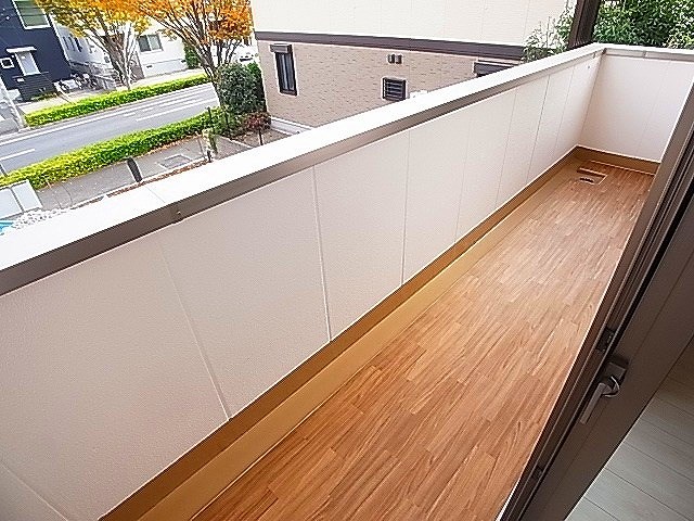 ベルフルール壱番館 ベランダ