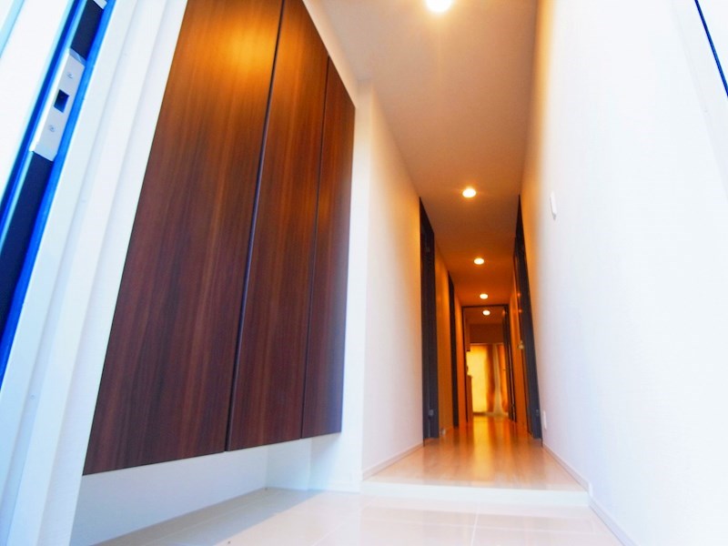 クレストフォルム柏サウスウイング 玄関