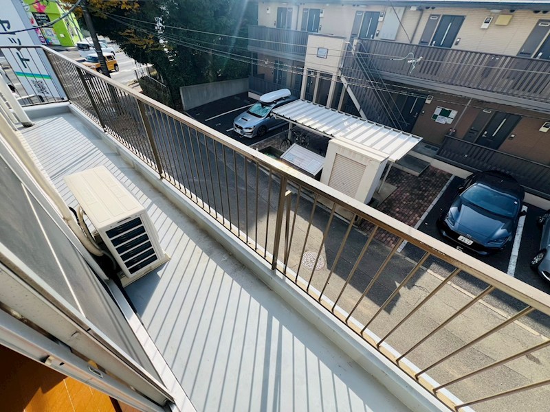 松戸長岡ハイツ ベランダ