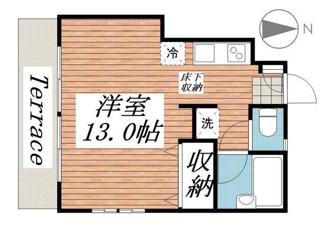 ジュネパレス新松戸第35 101号室 間取り