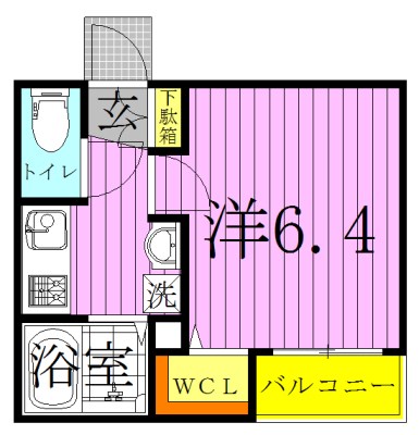 Park Eze柏～パーク　エズ　カシワ～ 103号室 間取り