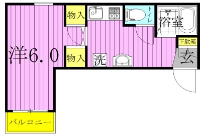 Park Eze柏～パーク　エズ　カシワ～ 204号室 間取り