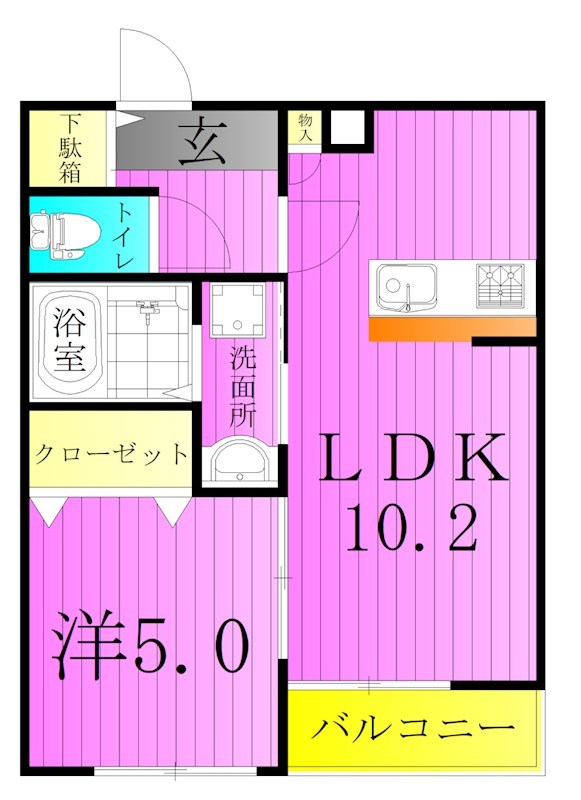 Ｓｅｅｄｓ　Ｇａｒｄｅｎ 間取り図