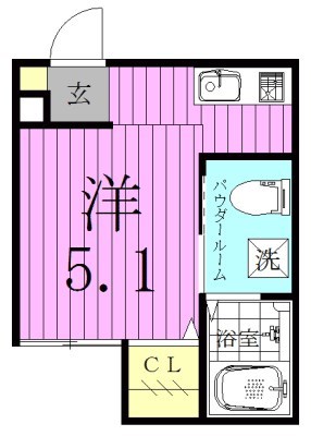 アーバンハウス新松戸 202号室 間取り