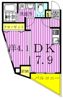 SAKURA TERRACE KASHIWA～サクラテラス柏～ 304号室 間取り