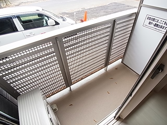 フィーカ　アパルフェ ベランダ