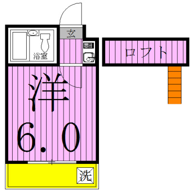 ジュネパレス松戸第133 間取り