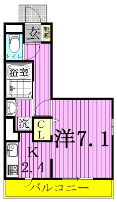 ノールメゾンおおたかＪ 301号室 間取り