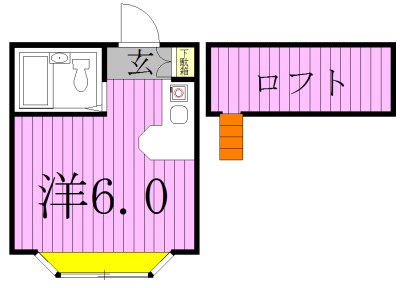 エルティオ新松戸 210号室 間取り