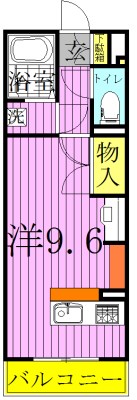 べるあんじゅ 101号室 間取り