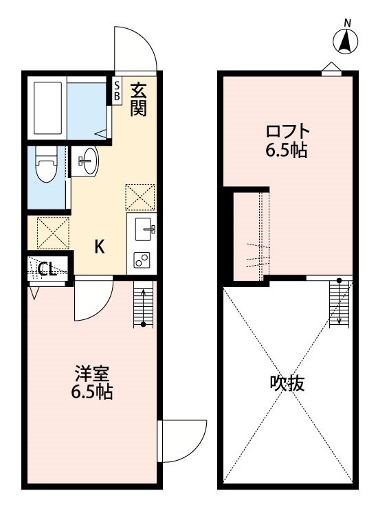 プレミアハイツ六町 間取り図