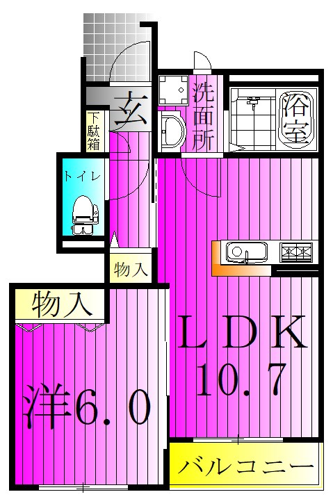 エクセレント 間取り図