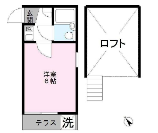 ジュネパレス松戸第92 101号室 間取り