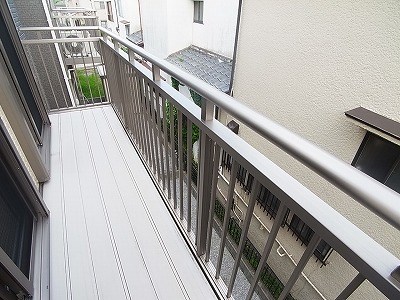 松戸市秋山戸建住宅 ベランダ