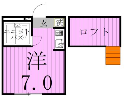 ジュネパレス松戸第１７５ 203号室 間取り