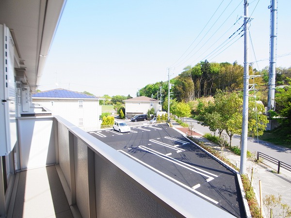 ハウス四季Ⅱ ベランダ