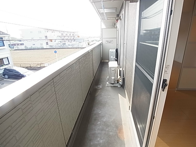 ルーエＡ ベランダ