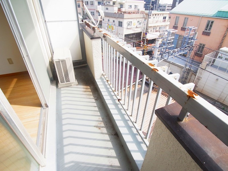 スドウビル ベランダ