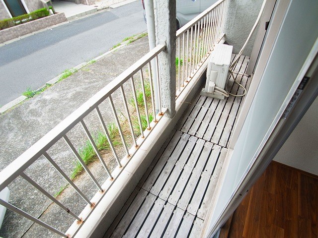 ステーションハイツ ベランダ