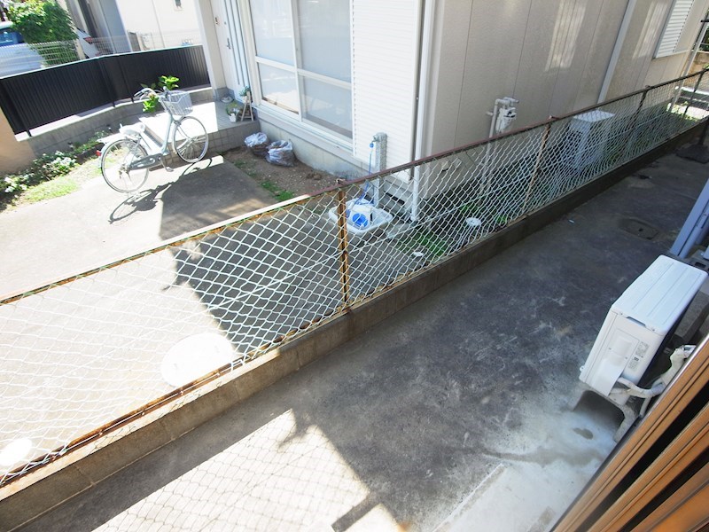 シティハイムＯＫＡＤＡ（美原） ベランダ
