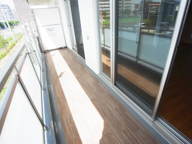 ベルフルール弐番館 ベランダ