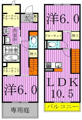 ルクレツィア 間取り図