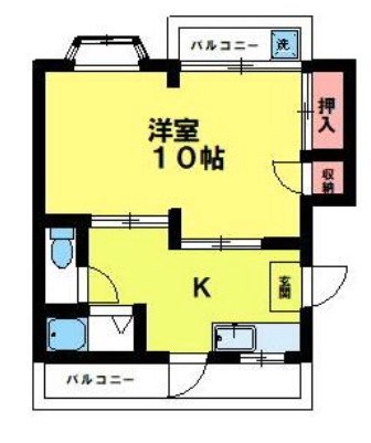 TAKUビル 403号室 間取り