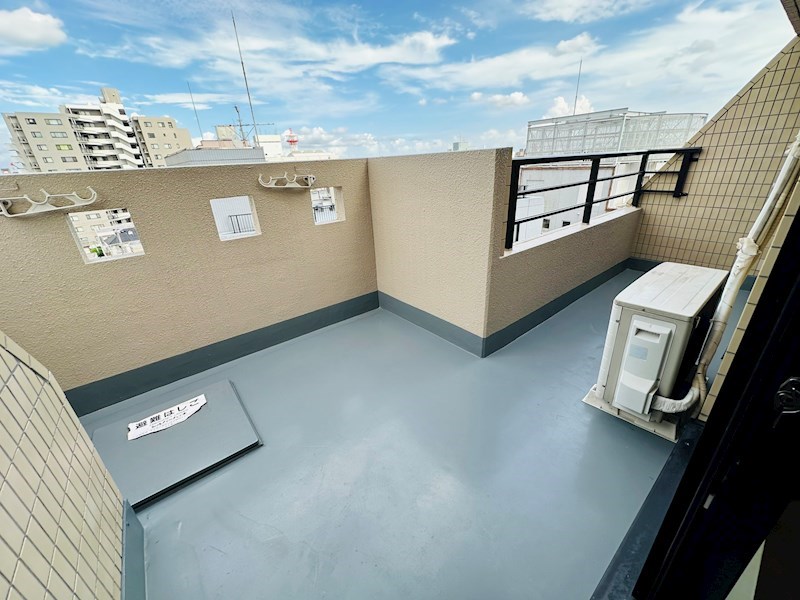 ウィングス竹ノ塚 ベランダ