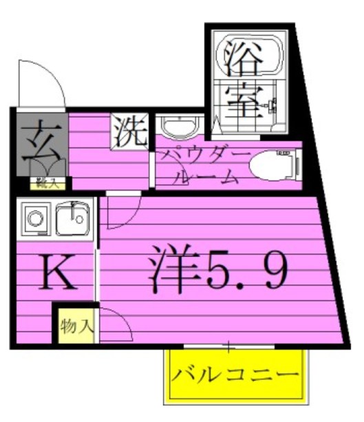 ＳｏｌｅｉＬⅦ（ソレイユ7） 間取り図