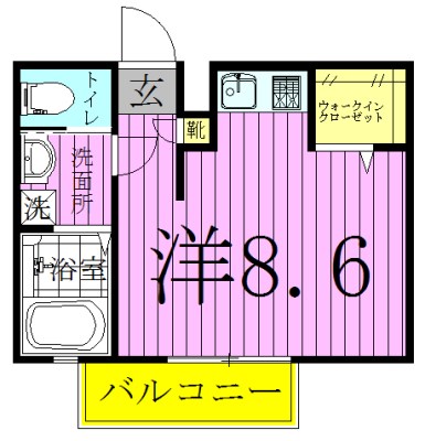 エルミタージュ 間取り図