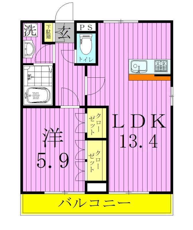 コンフォートレジデンス 間取り図