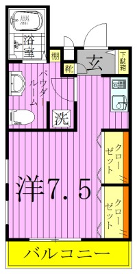 テール・カンパーニュ 間取り図