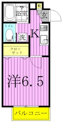 ＬＹＮＸ北千住Ｃ棟 間取り図