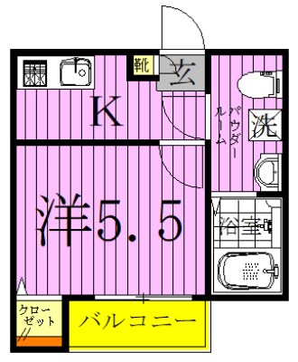 スコール 間取り図