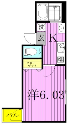 NSGATE西新井 間取り図
