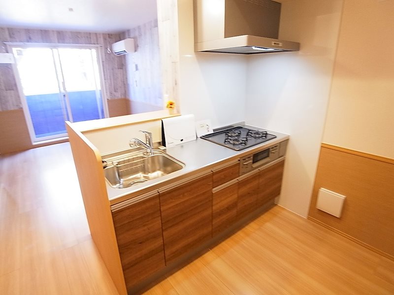 ラ・ベルデュール キッチン