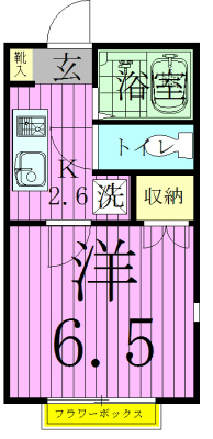 メルヴェイユ 間取り図