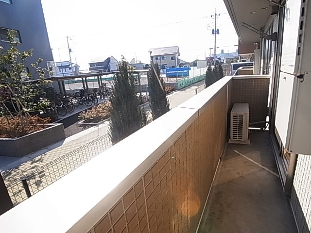 スカイパークYASHIO ベランダ